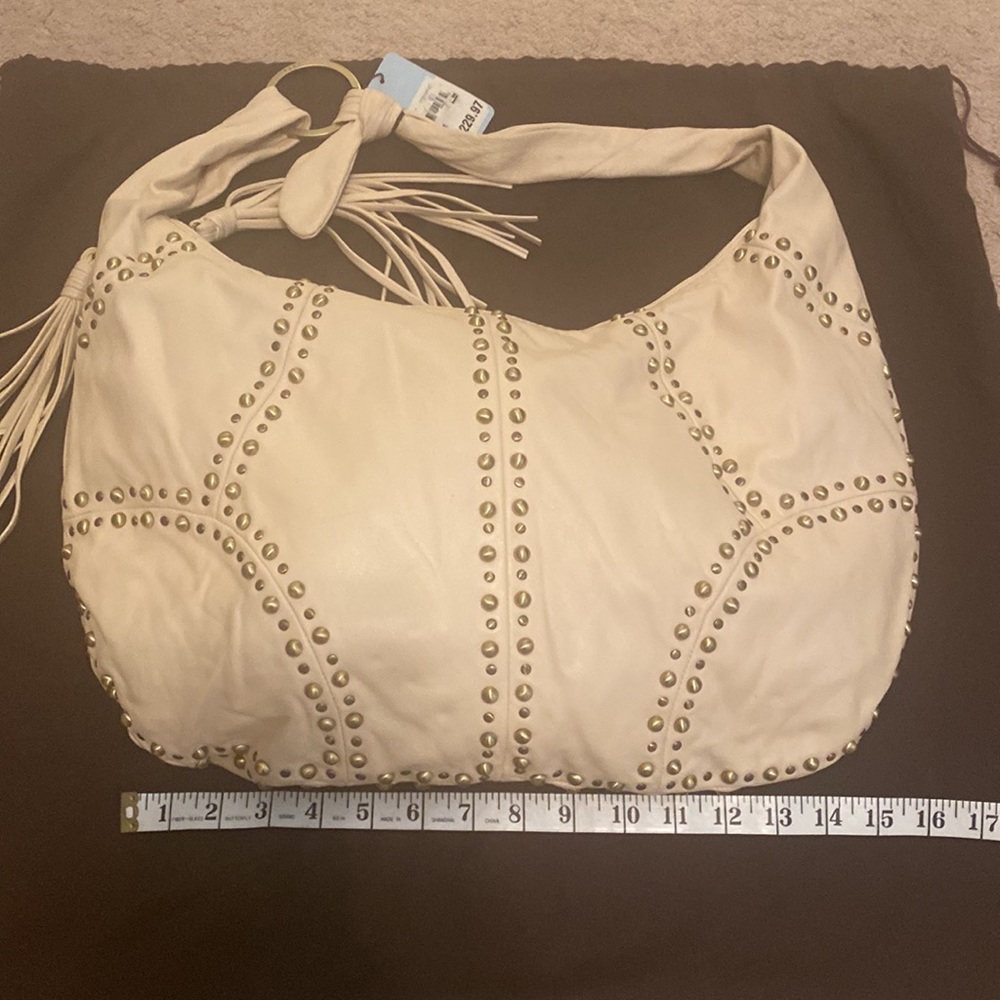 Rafe Studded Leather Hobo Bag - Picture 12 of 16